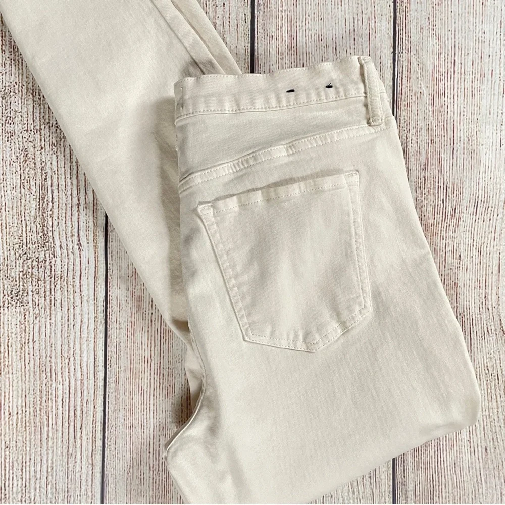 Gap High Rise Distressed Legging Jeans w/ Button Fly - Picture 9 of 10